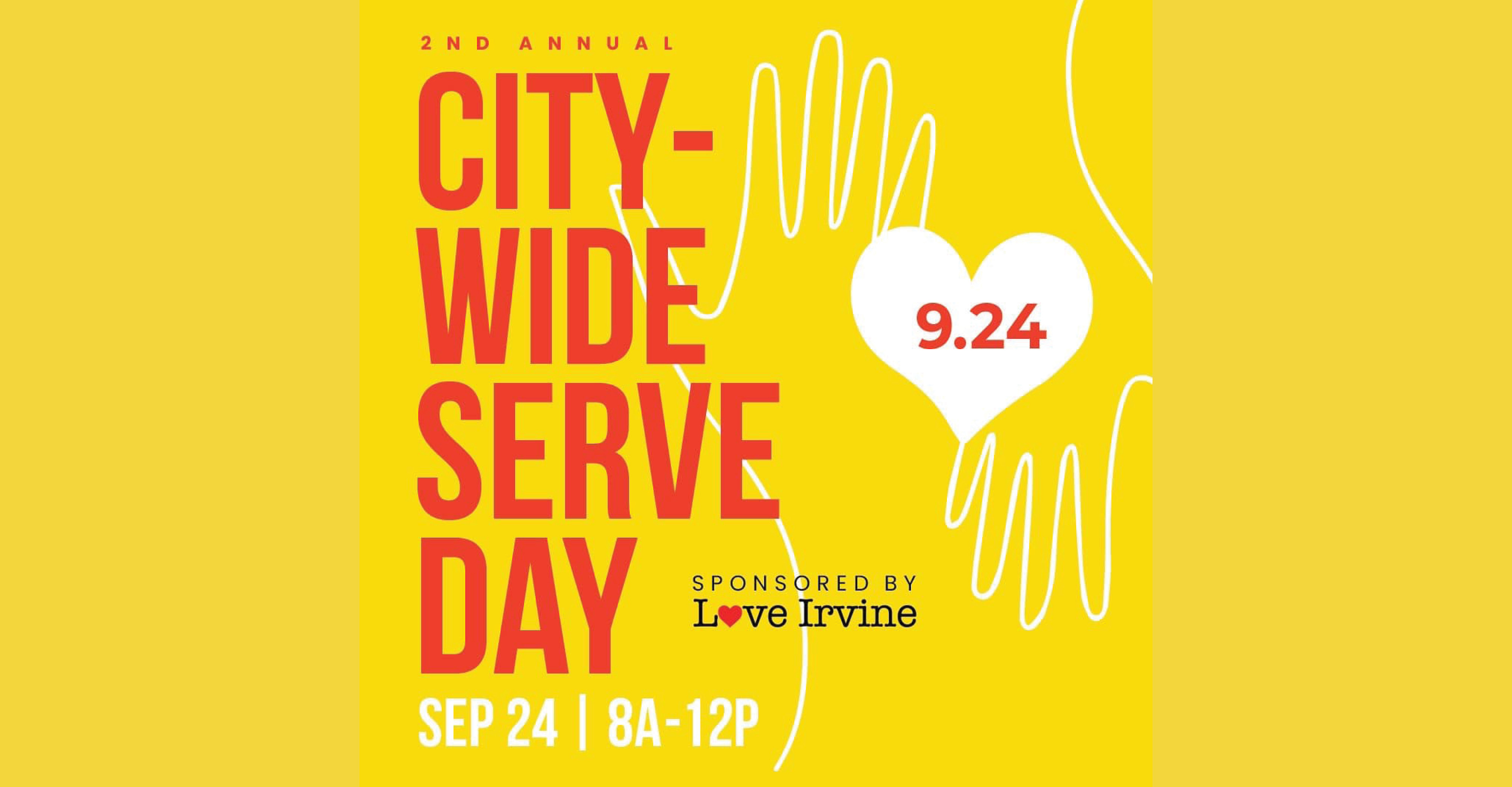 Join the City of Irvine and Participate in Citywide Serve Day City of